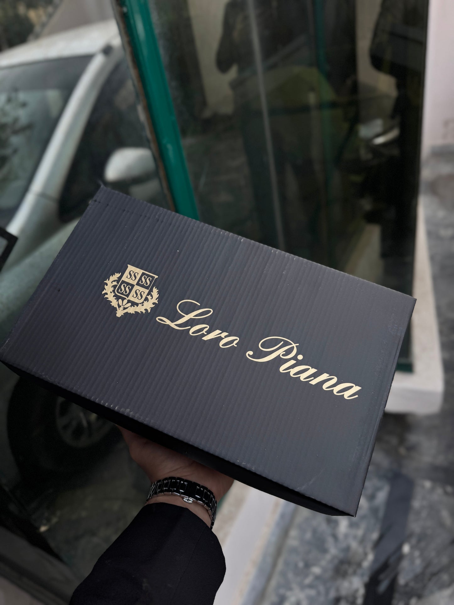 OLD MONEY SUEDE LEATHER LOAFERS SHOES - JET BLACK